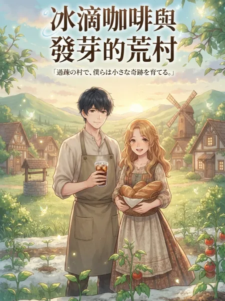 《冰滴咖啡與發芽的荒村》封面