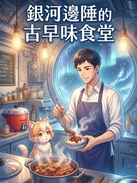 《銀河邊陲的古早味食堂》封面
